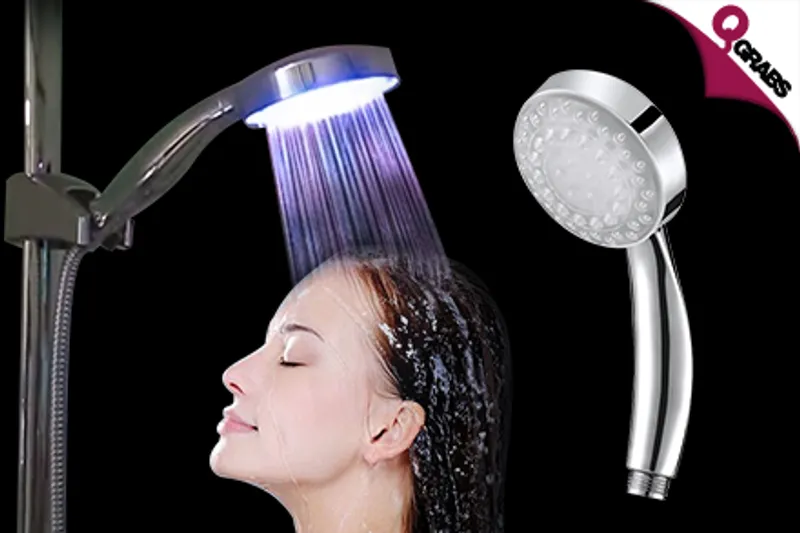 From QR55, Bring Some Fun into the Shower with a Color Changing LED Shower Head! (Up to QR278 Value)